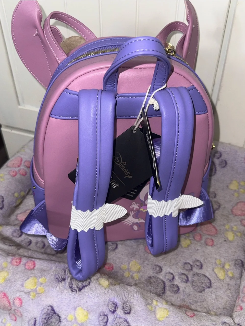 Loungefly Pink & Purple Lilo & Stitch Ice Cream Mini Backpack